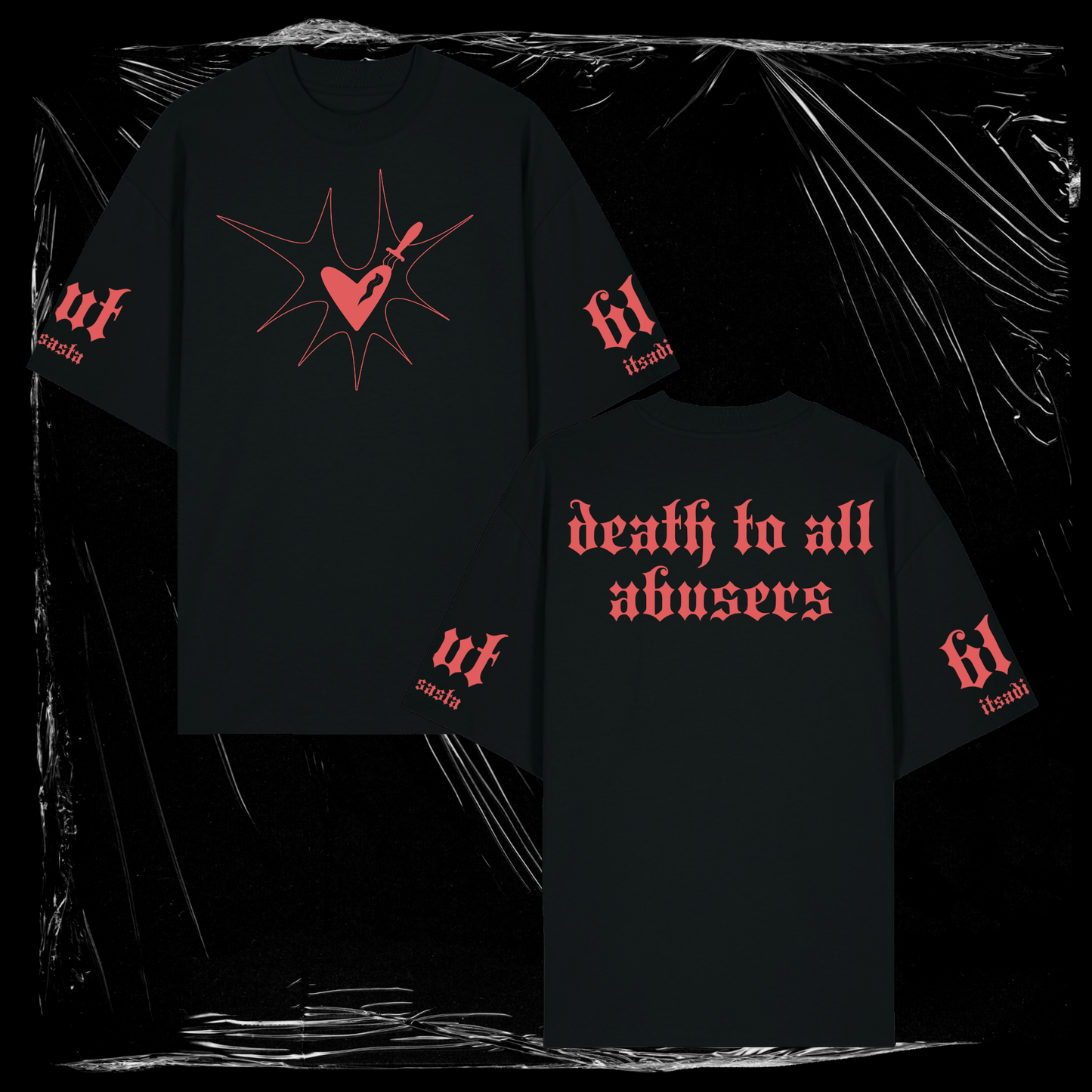 ITSADISASTA BLUT SHIRT BLACK