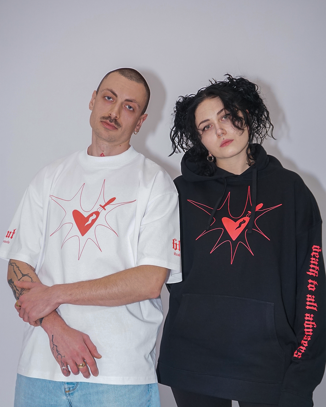 ITSADISASTA BLUT SHIRT WHITE