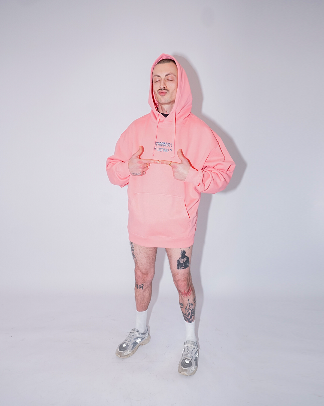 ITSDELICIOUS HOODIE PINK