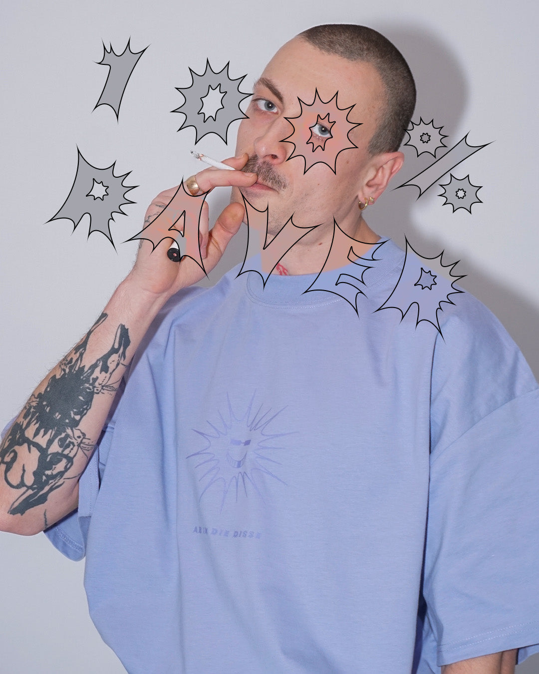 ITSADISASTA ULTRAS SHIRT PURPLE