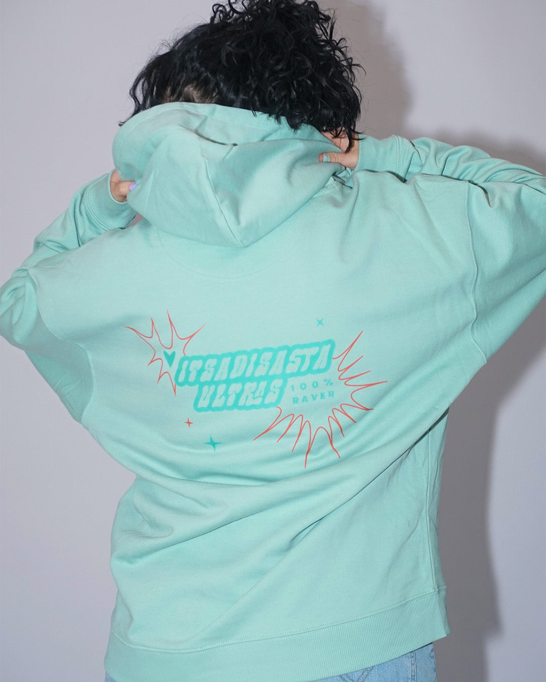 ITSADISASTA ULTRAS HOODIE GREEN