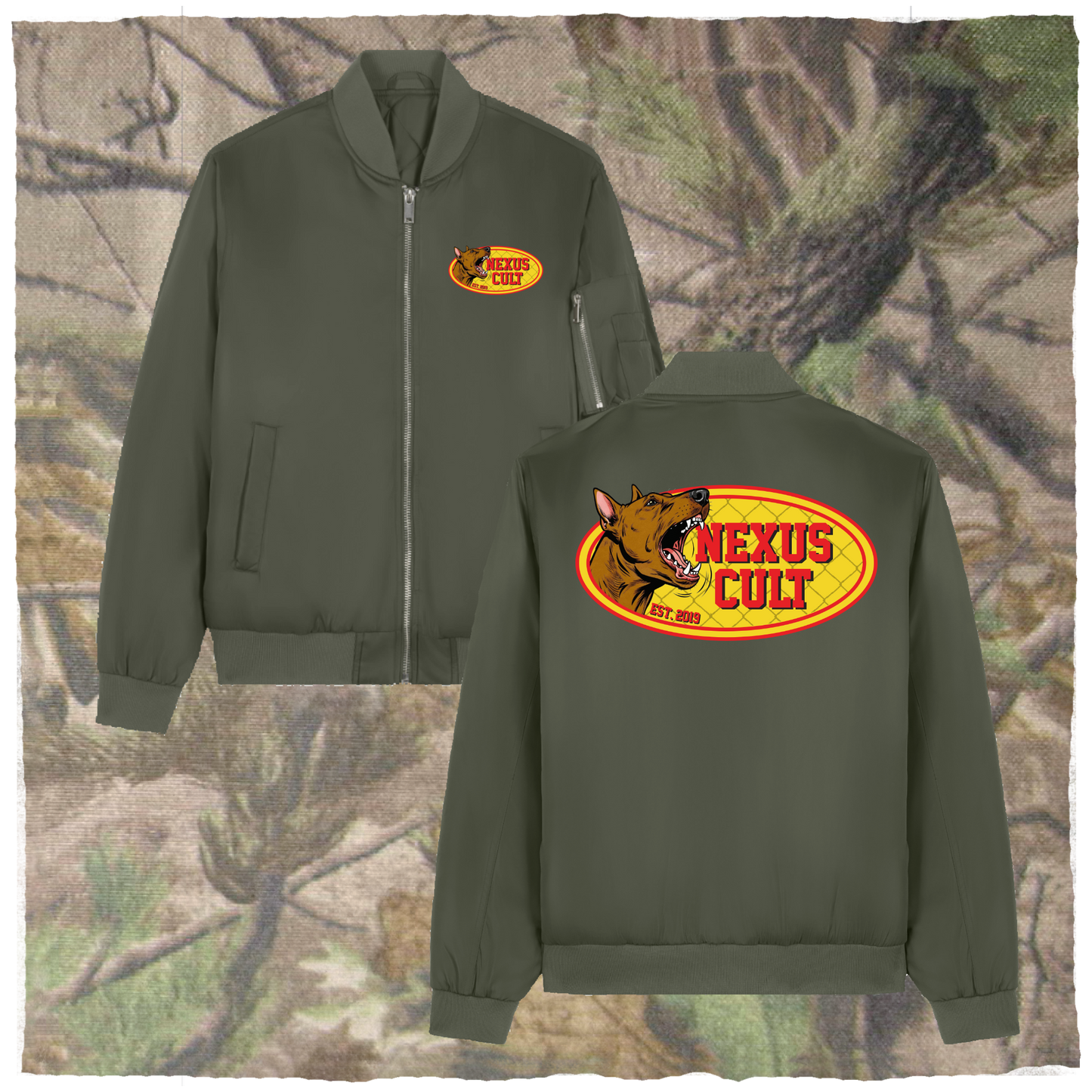 "ADGTH" BOMBER JACKET