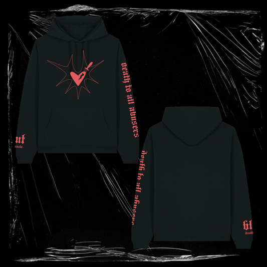 ITSADISASTA BLUT HOODIE BLACK