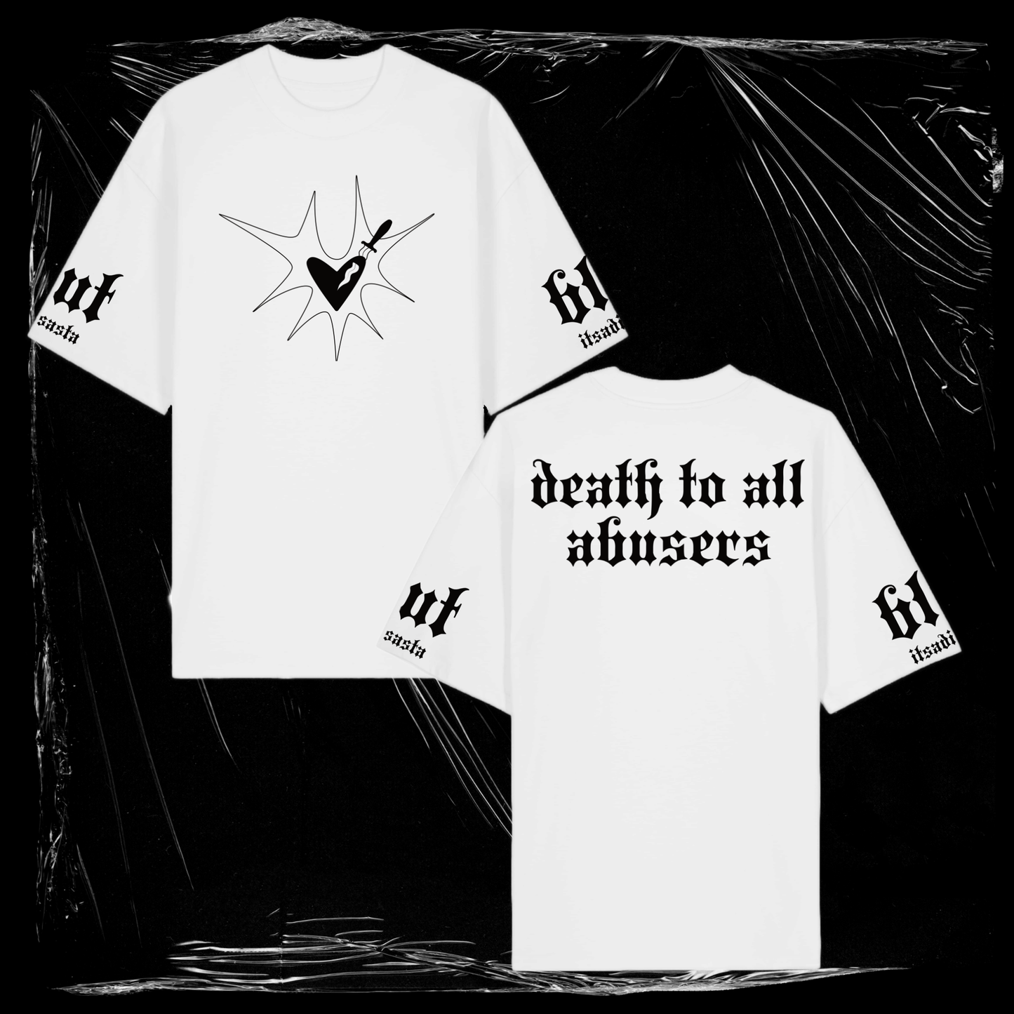 ITSADISASTA BLUT SHIRT WHITE