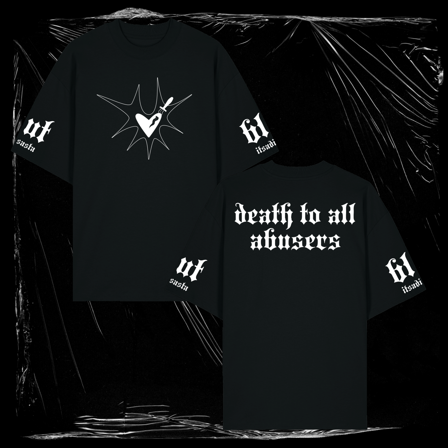 ITSADISASTA BLUT SHIRT BLACK