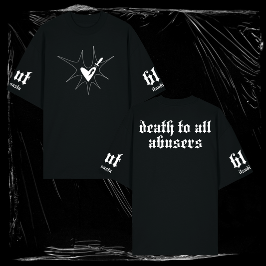 ITSADISASTA BLUT SHIRT BLACK