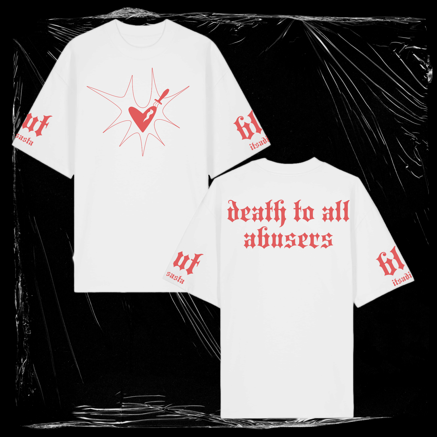 ITSADISASTA BLUT SHIRT WHITE