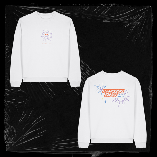 ITSADISASTA ULTRAS CREWNECK WHITE