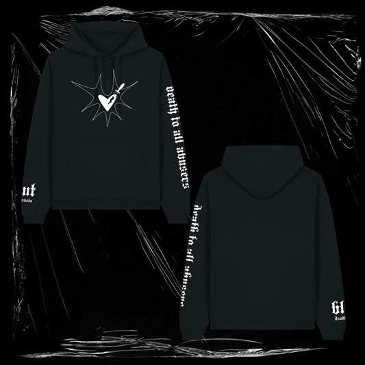 ITSADISASTA BLUT HOODIE BLACK