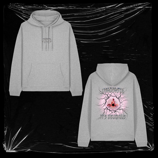 ITSDELICIOUS HOODIE GREY