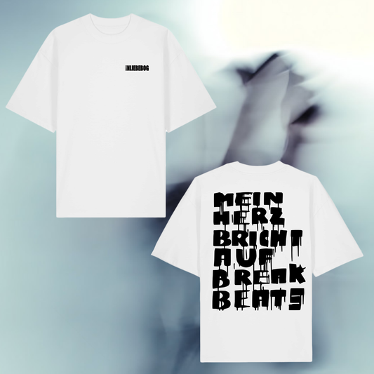 "!NLIEBEBOG" SHIRT WHITE/BLACK